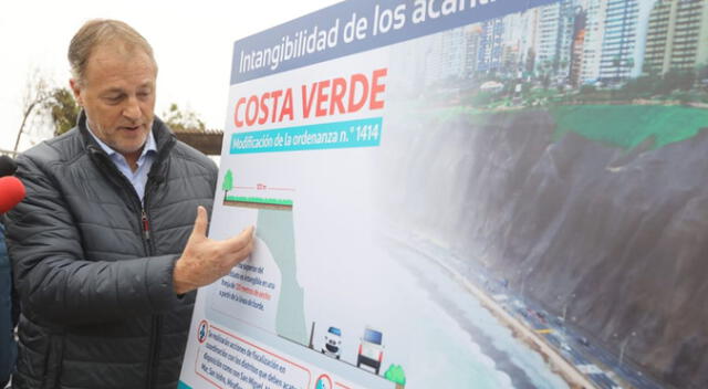 Costa Verde: Jorge Muñoz exige mayor presupuesto al Ejecutivo tras derrumbe en acantilados