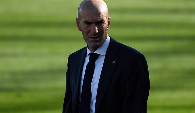 Zidane podría quedar fuera del Real Madrid si pierden el miércoles. Foto: AFP