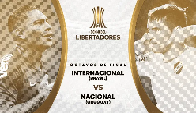 Inter vs Nacional, con Paolo Guerrero por la Copa Libertadores 2019.