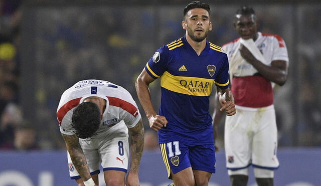 Boca ganó en su primer partido como local en esta edición de la Copa Libertadores. Foto: AFP.