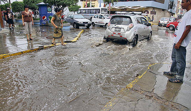 "Falta de un drenaje pluvial pasó la factura a Chiclayo metropolitano"