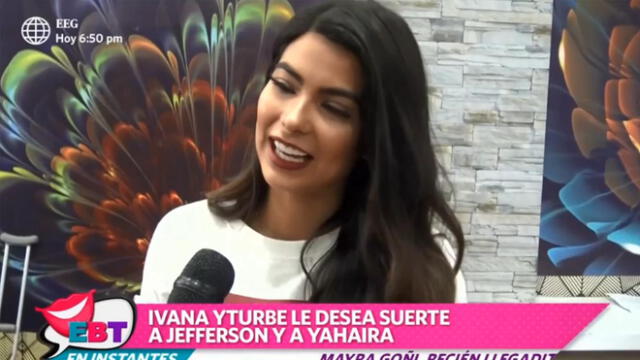 Yahaira Plasencia recibe consejo de Ivana Yturbe para ser feliz con Jefferson Farfán