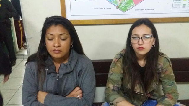 Chilenas detenidas por robar polos de tienda en Tacna
