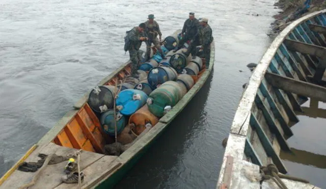 Puerto Maldonado: realizan operativo de interdicción de tráfico ilegal de combustible