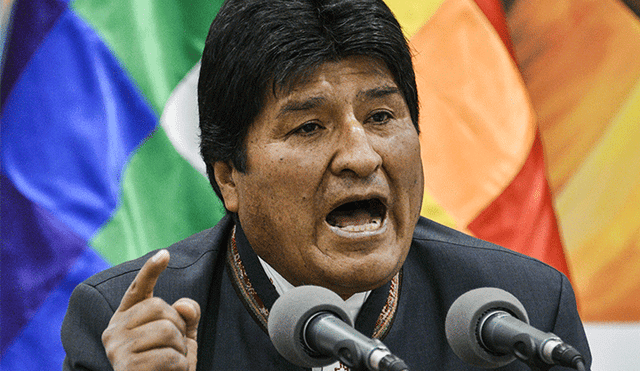 Evo Morales discrepa con la ONU sobre probable segunda vuelta. Foto: AFP