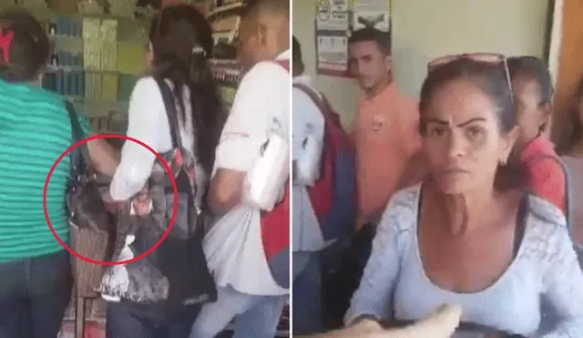 Facebook: descubren a mujer robando celular y ella reacciona así [VIDEO]