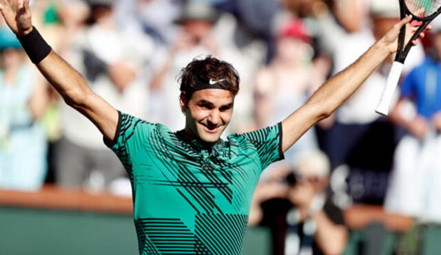 Federer escaló hasta el sexto lugar del ránking ATP tras su título en Indian Wells