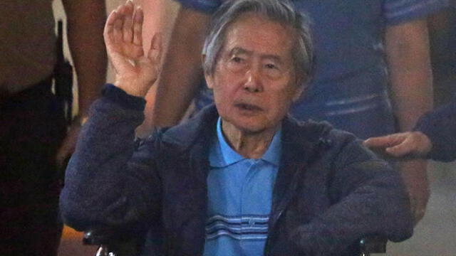 Alberto Fujimori continuará internado en clínica por problemas de presión arterial [VIDEO]