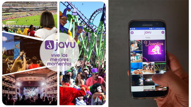 Javu: una app diferente de eventos