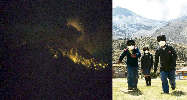 Piden evacuar 7 poblados de Moquegua ante peligro por el volcán Ubinas
