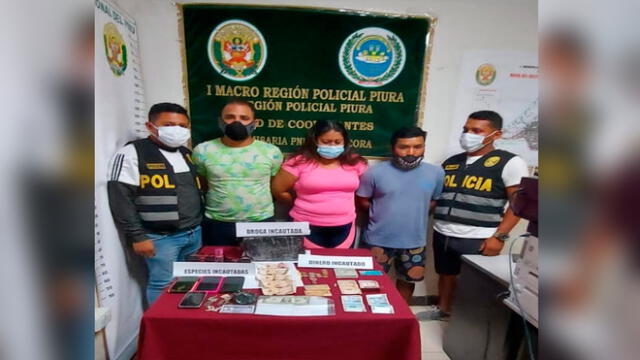Detenidos con droga en Máncora Piura