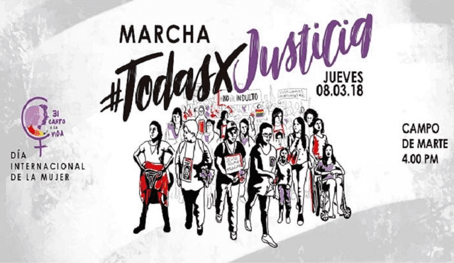 Día Internacional de la Mujer: conoce la ruta de la marcha #TodasXJusticia