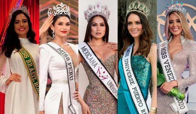 La edición 69 del Miss Universo se llevará a cabo en el primer trimestre del 2021. El certamen mundial se postergó debido a la pandemia. Foto: composición/Instagram