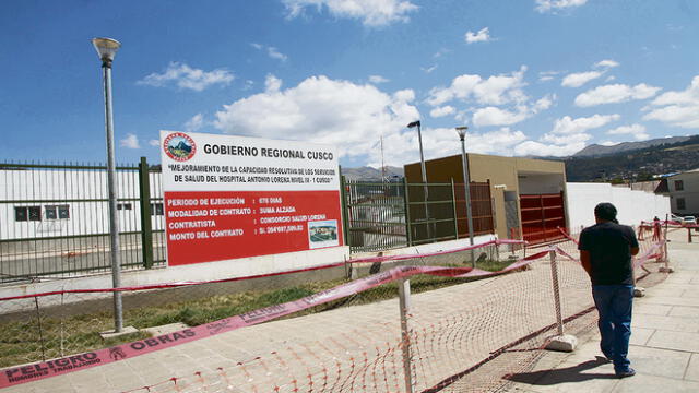 Cusco: Definirán modalidad para saldo de obra de hospital Lorena