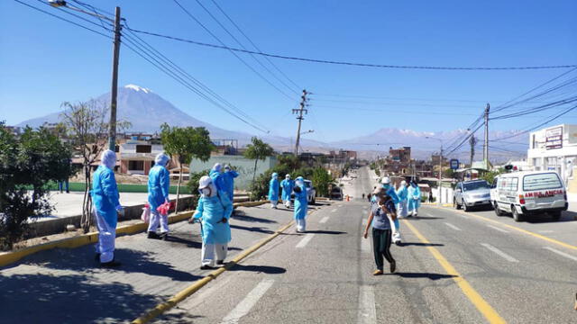 Región de Arequipa sigue siendo golpeada por pandemia del coronavirus.