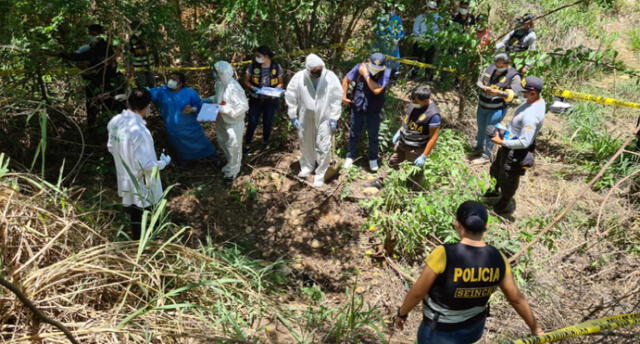 El cuerpo fue hallado en un descampado en el sector de Macamango, distrito de Santa Ana, La Convención. Foto: Cortesía