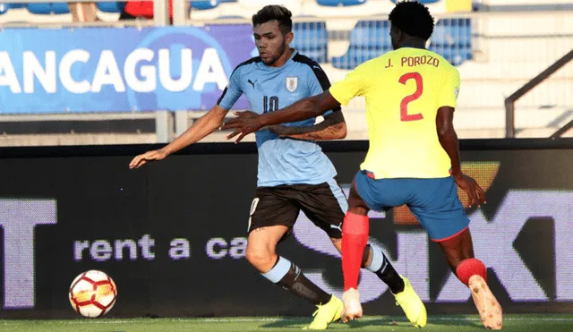 Uruguay derrotó por la mínima a Ecuador en el hexagonal del Sudamericano Sub 20 [RESUMEN]