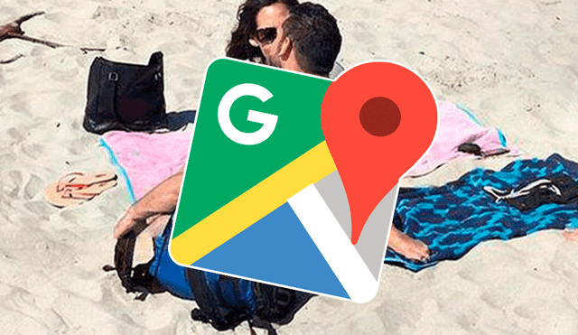 Google Maps capta a pareja 'mutante' en una famosa playa e imágenes causan revuelo [FOTOS]