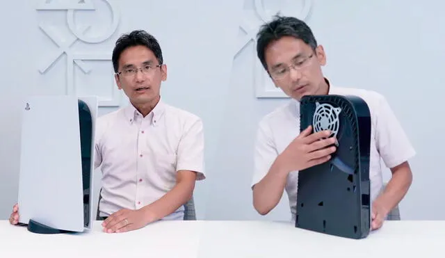 Yasuhiro Ootori desensambla la nueva PlayStation 5 para mostrar todo su interior. Foto: Playstation