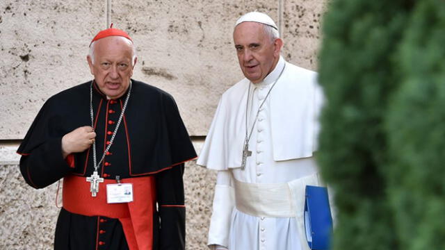 Papa Francisco acepta la renuncia del cardenal chileno Ricardo Ezzati