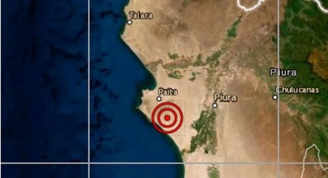 Epicentro del último sismo fue la localidad de Paita.