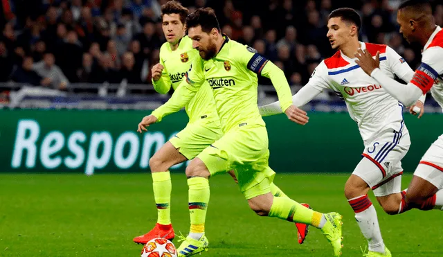 Barcelona vs Lyon: el pase de lujo de Lionel Messi entre siete rivales [VIDEO]