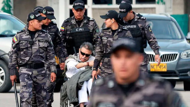 Liberan a exlíder de la FARC, pero lo recapturan 3 minutos tras su salida de prisión