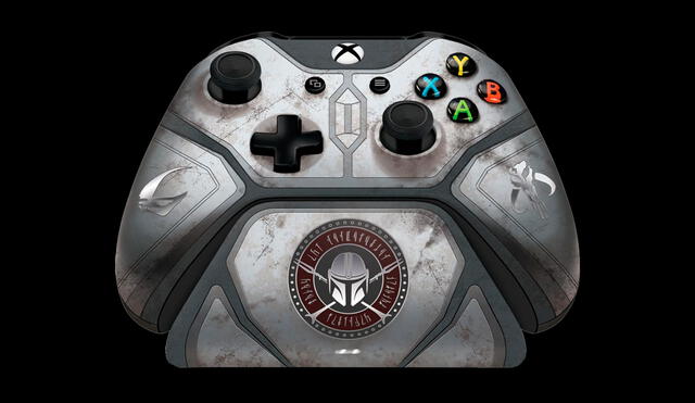 El control de Xbox edición limitada Star Wars The Mandalorian se vende junto a la estación de carga al precio de 169,99 dólares en Microsoft Store. Foto: Microsoft