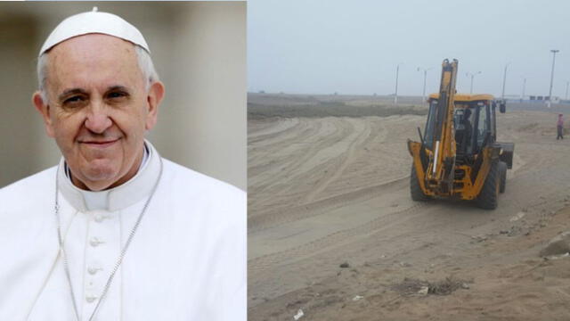 Papa Francisco en Perú: avanzan trabajos en sede de la misa en Trujillo
