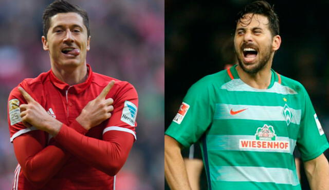 Bayern Múnich ganó 2 - 1 al Werder Bremen por la Bundesliga