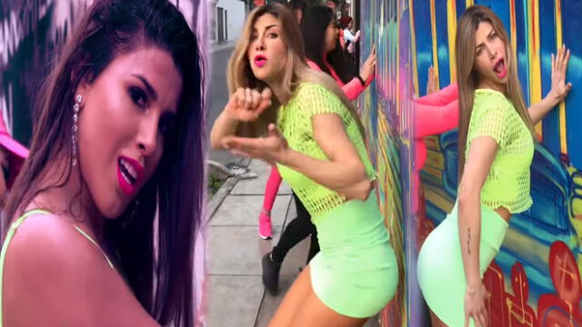 Xoana González crea parodia viral del reciente videoclip de Yahaira Plasencia