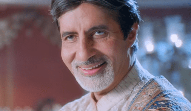 Amitabh Bachchan en "La Familia Hindú" (2001).