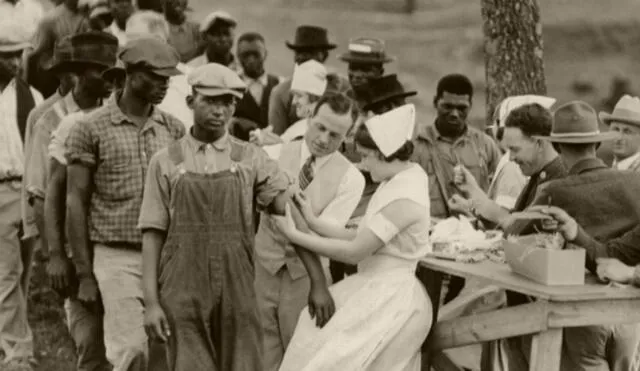 El experimento Tuskegee reveló el racismo estructural en los Estados Unidos. El ensayo duró 40 años y se cobró la vida de cientos de afroamericanos. Foto: Finding Your Roots / Rocky Mountain PBS