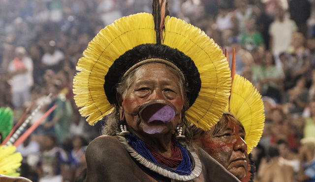 Líder indígena brasileño Raoni va a Europa para defender la Amazonía