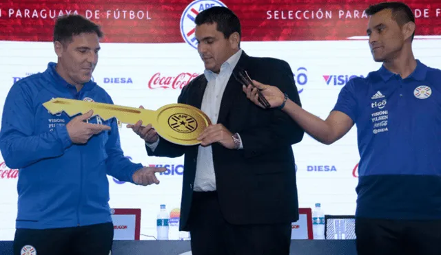 Eduardo Berizzo fue presentado oficialmente como entrenador de Paraguay