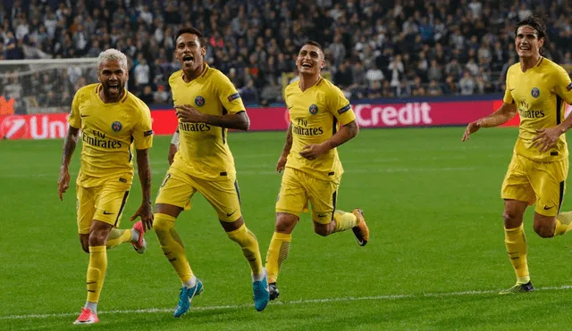 PSG vs. Olympique Marsella: Cavani anota golazo en el empate 2-2 por la Ligue 1