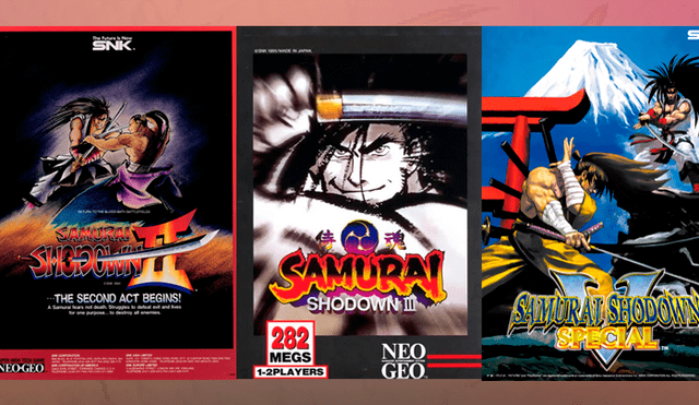 Samurai Shodown II, III, IV y V Special Edition estarán incluidos.