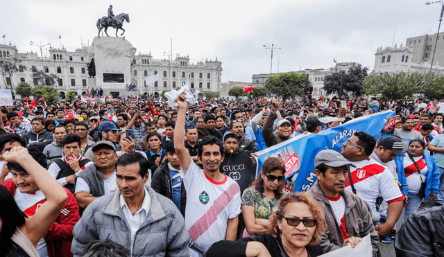 Alan García: Sigue EN VIVO la marcha que rechaza el asilo político al expresidente