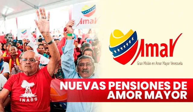 El Gobierno de Nicolás Maduro ofrece el beneficio Amor Mayor a las personas de la tercera edad. Foto: Redradiove/ composición LR
