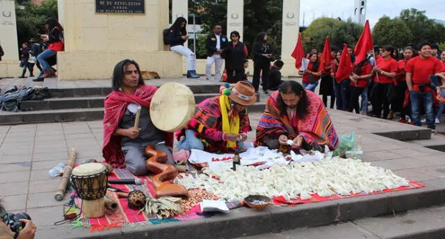 Con pago a la tierra en Cusco conmemoran Día Internacional de la Tierra