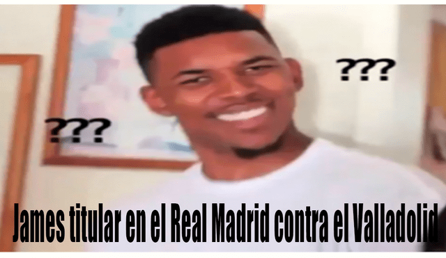 James Rodríguez será titular en el Real Madrid contra el Valladolid por la fecha 2 de la Liga Santander.