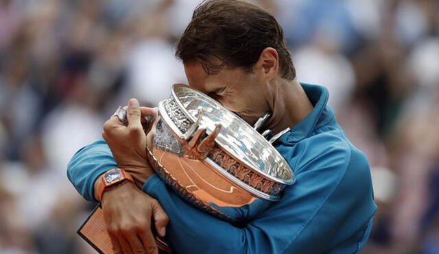 Rafael Nadal es el vigente campeón de la rama masculina de Roland Garros. Foto: EFE.
