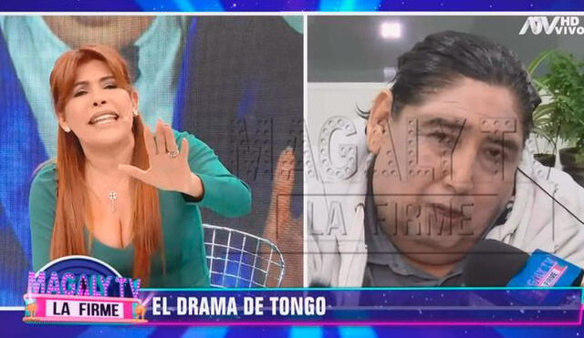 Magaly Medina tiene fuerte enfrentamiento con Tongo. (Foto: captura)