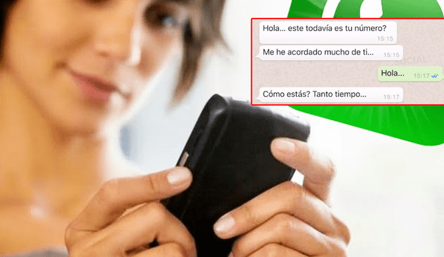 En WhatsApp Web: Chica termina devastada al conocer secreto de su exnovio