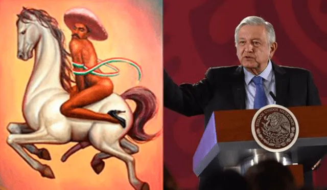 AMLO sobre pintura de Emiliano Zapata: “Los artistas tienen toda la libertad y no puede haber censura”