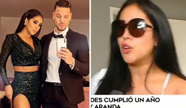 Melissa Paredes tienen planes laborales con Anthony Aranda. Foto: Melissa Paredes/Instagram/captura de América TV