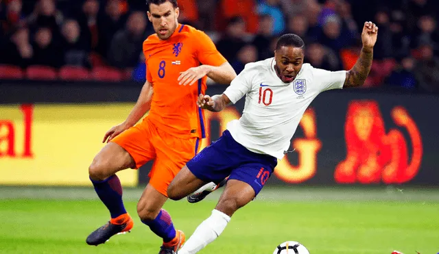 Inglaterra venció 1 - 0 Holanda en amistoso rumbo a Rusia 2018 [RESUMEN]
