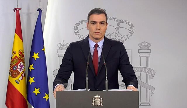 Sánchez anunció que su Gobierno será "la autoridad competente" en toda España. Foto: EFE.