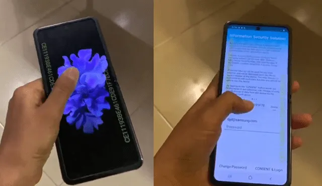 El primer video en la vida real del Samsung Galaxy Z Flip se filtró en redes sociales.