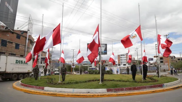 Cajamarca: izan banderas a media asta por muerte de Juana Mendoza 